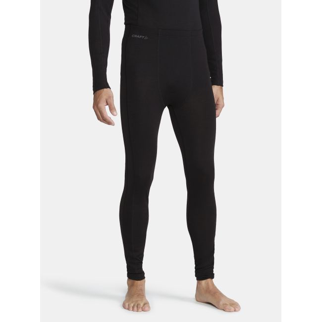 Craft ADV Wool Merino Pant – Pantaloni strat de bază cu lână merinos - Negru