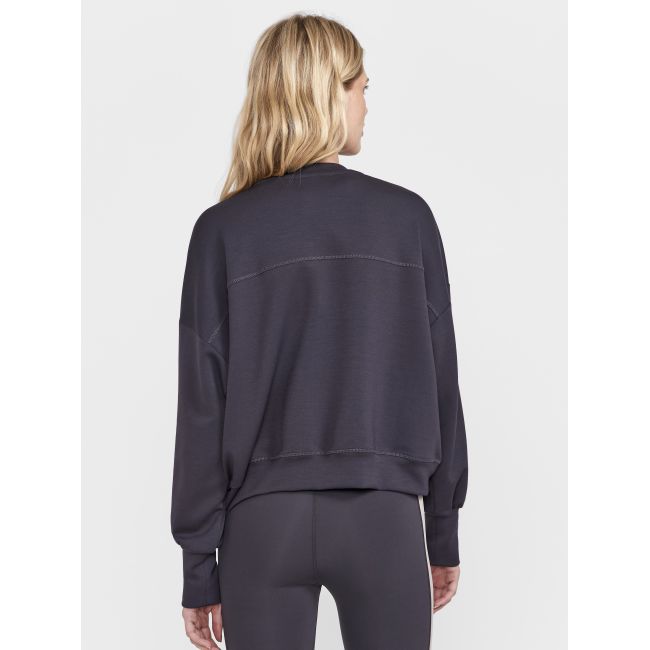 Craft ADV Hit Relaxed Sweatshirt W – Bluză scurtă lejeră de antrenament - Gri