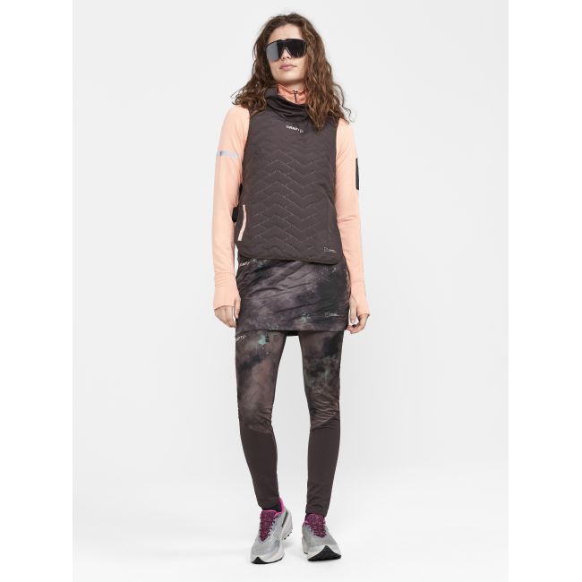 Craft ADV Subz Skirt 3 W – Fustă de alergare izolată - Maro