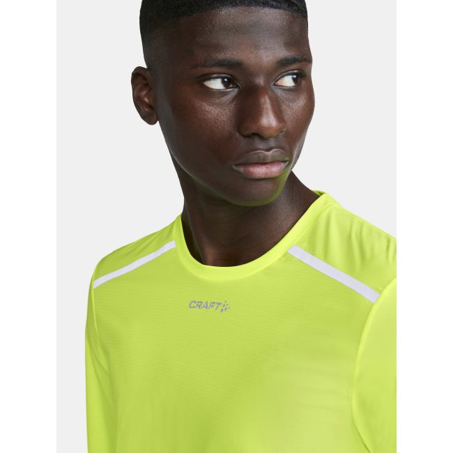 Craft PRO Hypervent LS Wind Top – Bluză de alergare ultraușoară anti-vânt - Galben