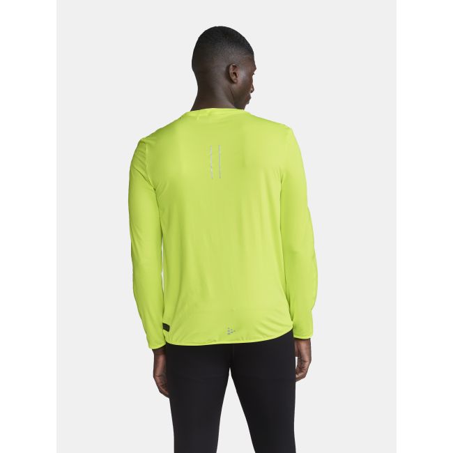 Craft PRO Hypervent LS Wind Top – Bluză de alergare ultraușoară anti-vânt - Galben