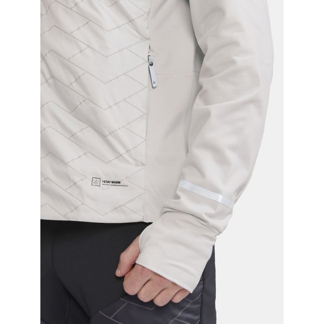 Craft ADV Subz Lumen Jacket 3 – Geacă de alergare izolată reflectorizantă - Gri