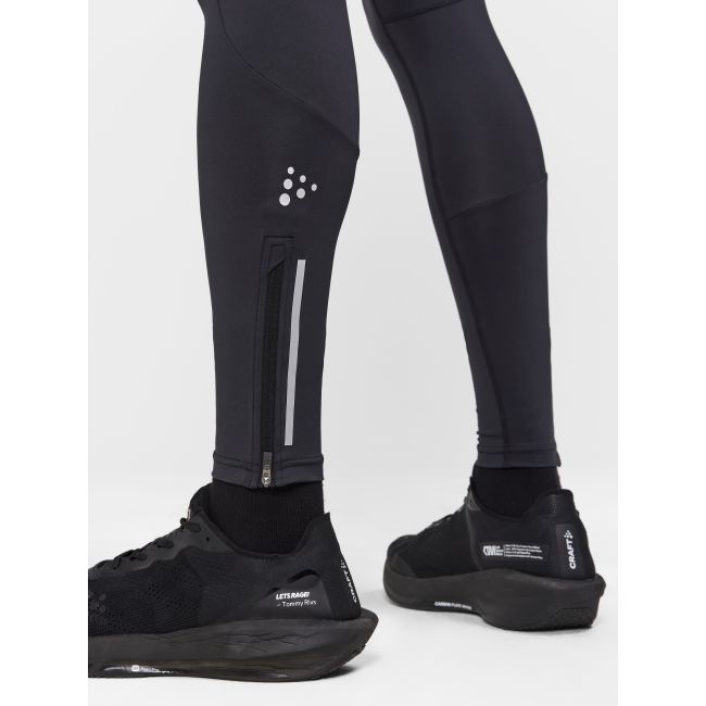 Craft ADV Essence Zip Tights 2 – Colanți de antrenament cu fermoar - Negru