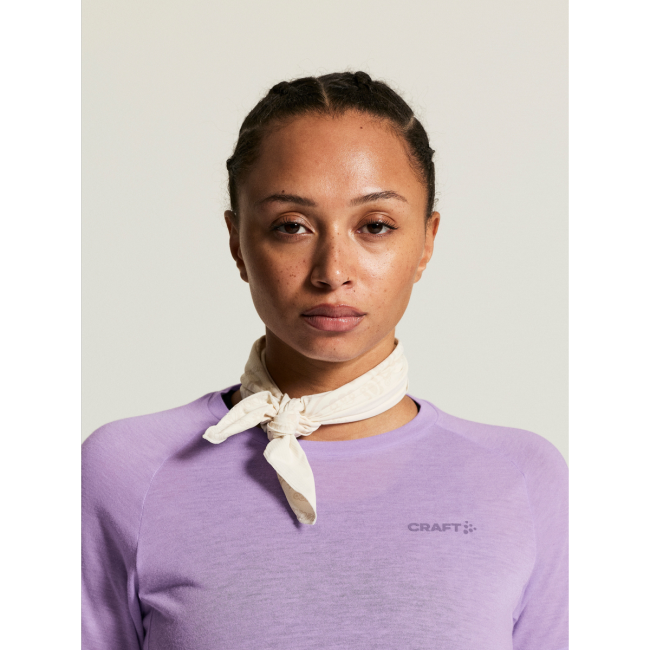 Craft ADV Trail Wool SS Tee W – Tricou de alergare trail cu lână - Mov