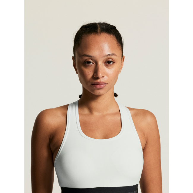 Craft Training Bra Padded W – Bustieră sport cu cupe - Alb