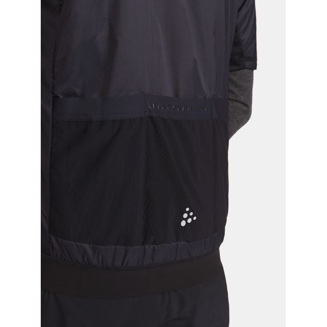 Craft PRO Gravel Subz Padded SS Tee – Vestă de ciclism gravel căptușită - Negru
