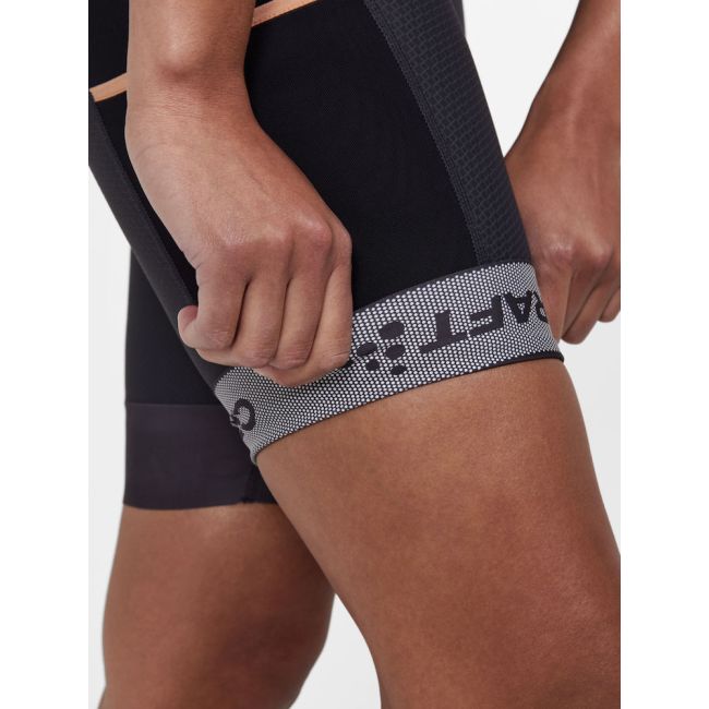 Craft PRO Gravel Bib Shorts W – Pantaloni scurți de ciclism gravel cu bretele, pro - Gri