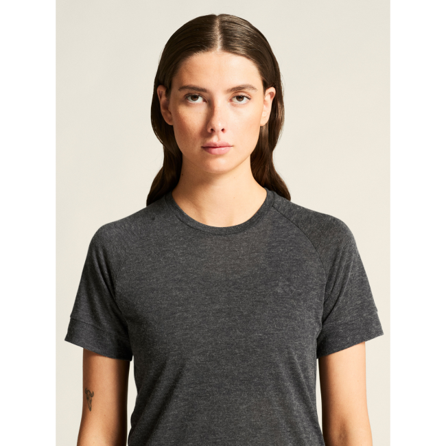 Craft ADV Trail Wool SS Tee W – Tricou de alergare trail cu lână - Negru
