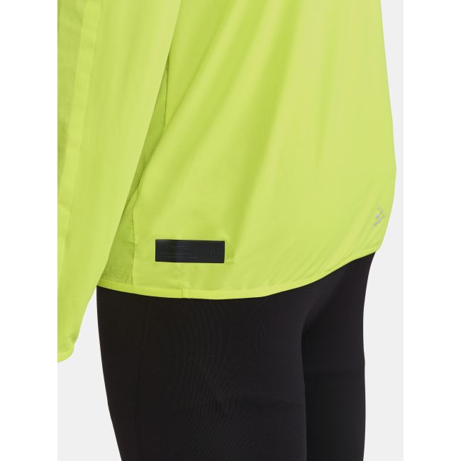 Craft PRO Hypervent LS Wind Top – Bluză de alergare ultraușoară anti-vânt - Galben