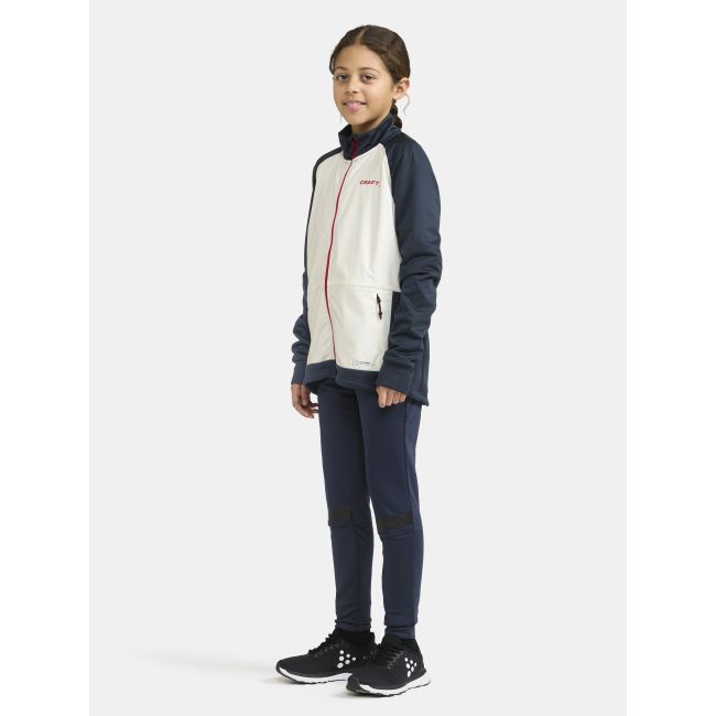 Craft Core Warm XC Jacket Junior – Geacă de schi fond pentru copii - Albastru (396905)