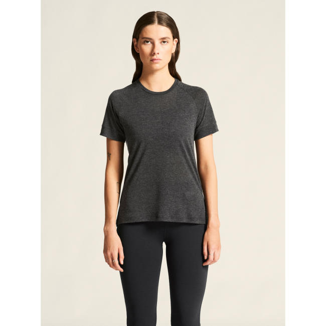 Craft ADV Trail Wool SS Tee W – Tricou de alergare trail cu lână - Negru