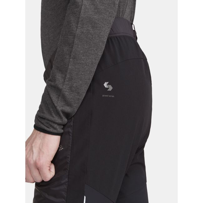 Craft PRO Gravel Subz Padded Shorts – Pantaloni scurți de ciclism gravel căptușiți - Negru