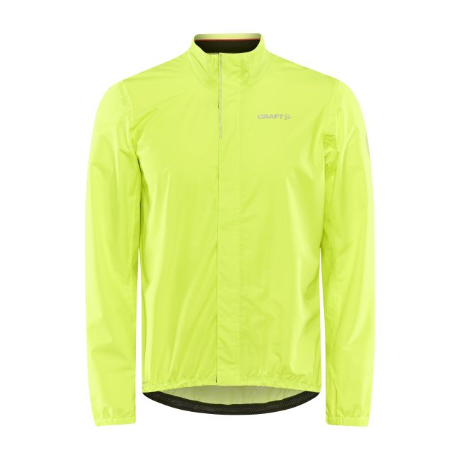 Craft Core Endur Lumen Hydro Jacket 2 – Geacă de ploaie de ciclism reflectorizantă - Galben