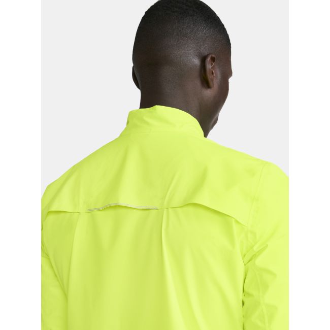 Craft Core Endur Lumen Hydro Jacket 2 – Geacă de ploaie de ciclism reflectorizantă - Galben