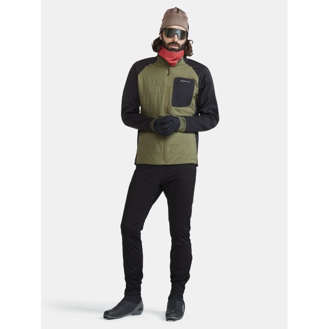 Craft Core Nordic Training Wind Tights – Colanți izolați de schi fond anti-vânt - Negru