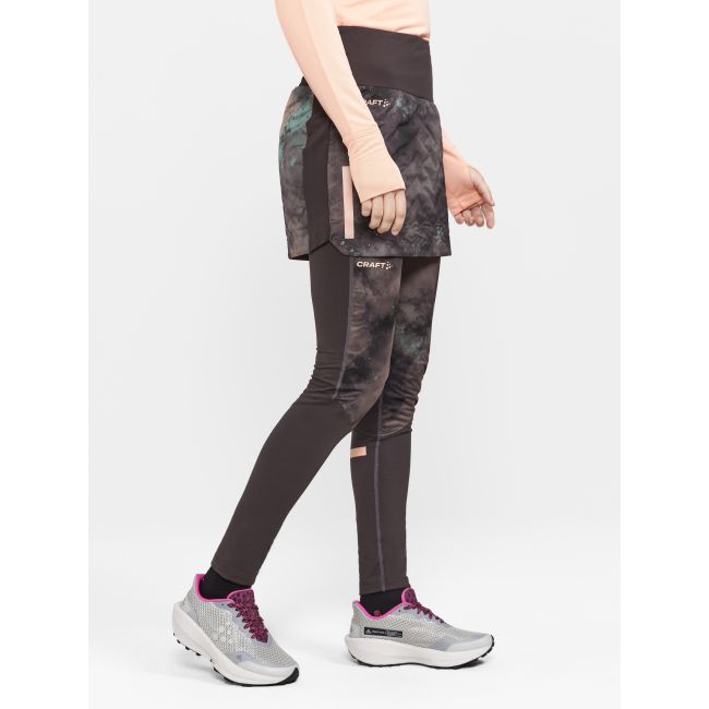 Craft ADV Subz Skirt 3 W – Fustă de alergare izolată - Maro