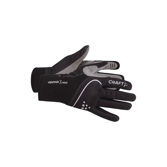 Craft PRO Ventair Wind Glove – Mănuși anti-vânt - Negru