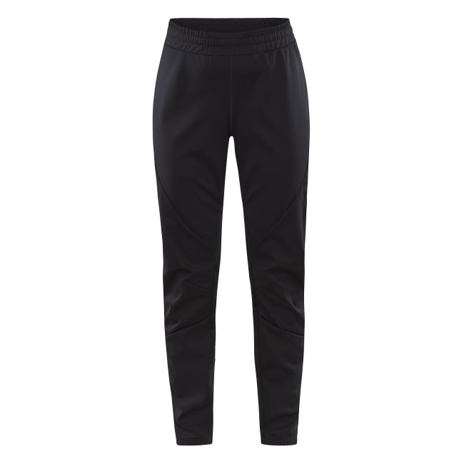 Craft Core Nordic Training FZ Pants W – Pantaloni softshell cu fermoar lateral întreg - Negru