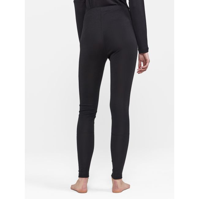 Craft ADV Wool Merino Pant W – Pantaloni strat de bază cu lână merinos - Negru