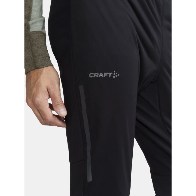 Craft Core Nordic Training Wind Tights – Colanți izolați de schi fond anti-vânt - Negru