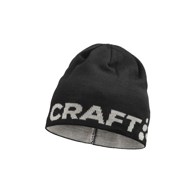 Craft ADV Nordic Training Merino Logo Hat – Căciulă din lână merinos cu logo - Negru