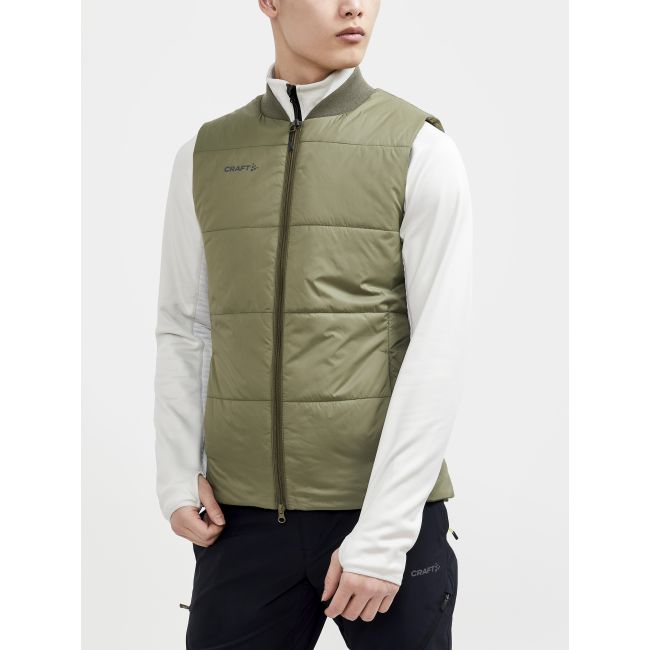 Craft Core Light Padded Vest – Vestă matlasată ușor izolată - Verde