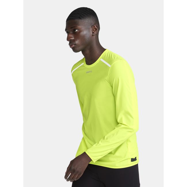 Craft PRO Hypervent LS Wind Top – Bluză de alergare ultraușoară anti-vânt - Galben