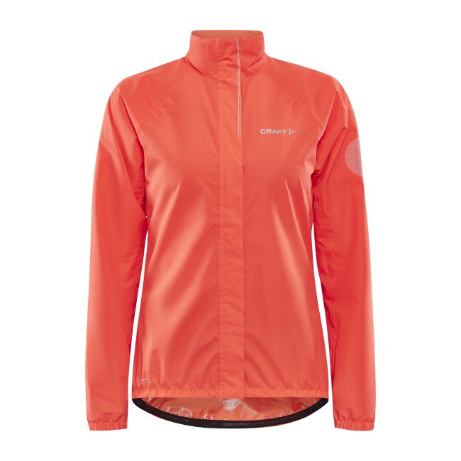 Craft Core Endur Hydro Lumen Jacket W – Geacă de ploaie de ciclism reflectorizantă - Portocaliu