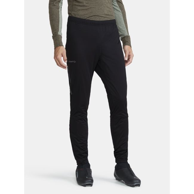 Craft Core Nordic Training Wind Tights – Colanți izolați de schi fond anti-vânt - Negru