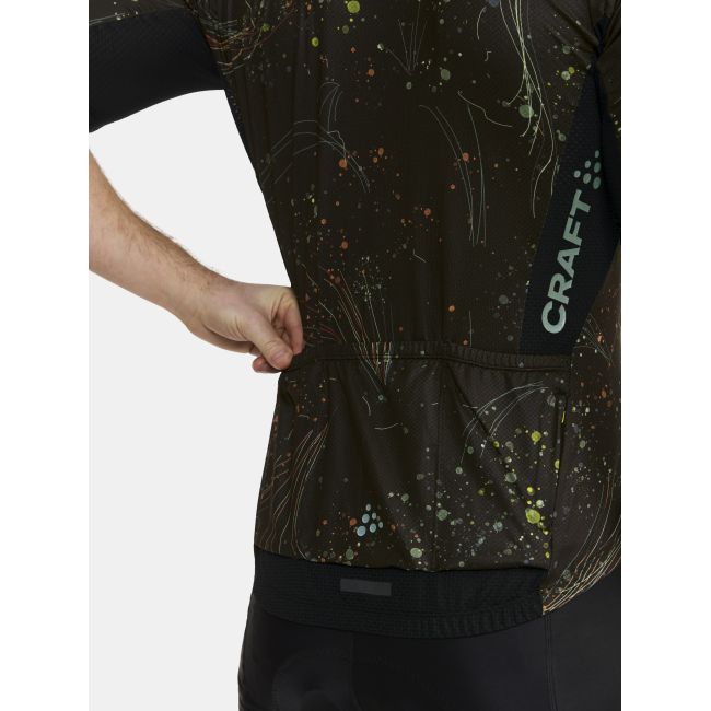 Craft ADV Endur Graphic Jersey – Tricou de ciclism cu imprimeu - Negru