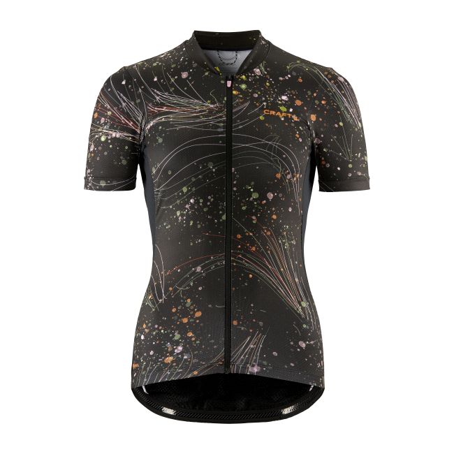Craft ADV Endur Graphic Jersey W – Tricou de ciclism cu imprimeu - Negru