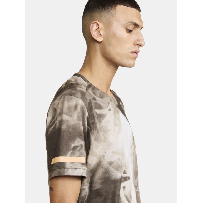 Craft PRO Hypervent Jacquard Tee – Tricou de alergare jacquard - Maro