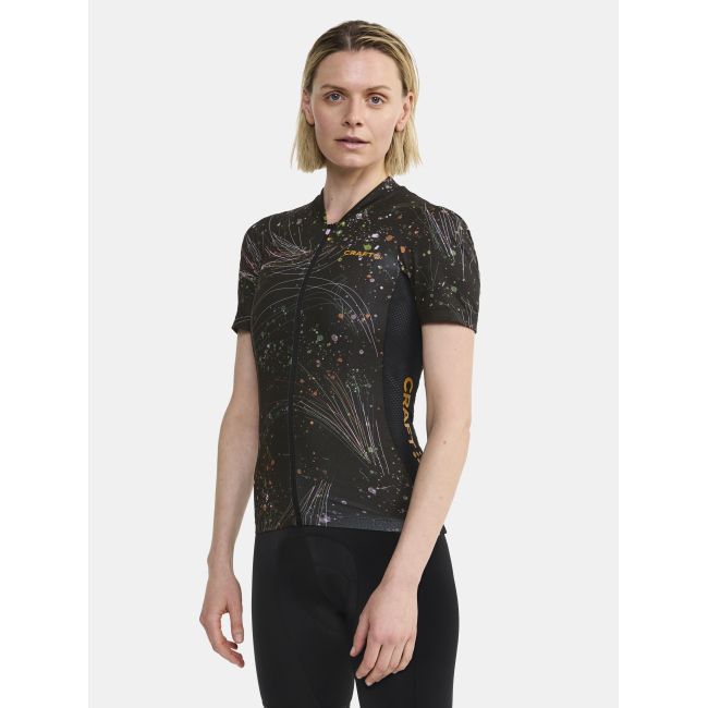 Craft ADV Endur Graphic Jersey W – Tricou de ciclism cu imprimeu - Negru