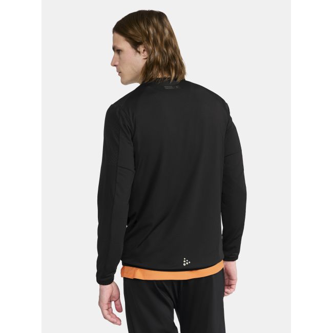Craft PRO Hypervent LS Wind Top 2 – Bluză de alergare anti-vânt ultraușoară - Negru