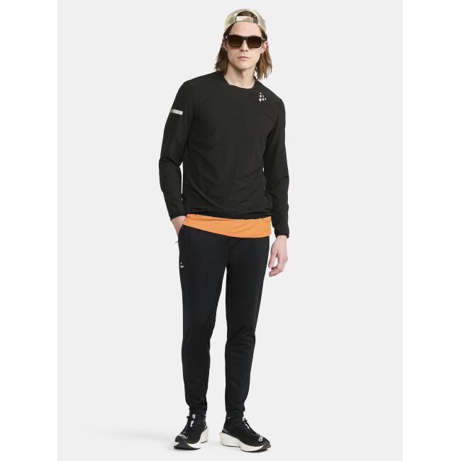 Craft PRO Hypervent LS Wind Top 2 – Bluză de alergare anti-vânt ultraușoară - Negru