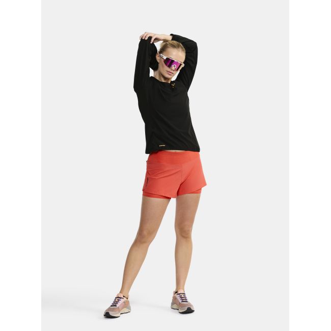 Craft PRO Hypervent LS Wind Top 2 W – Bluză de alergare anti-vânt ultraușoară - Negru