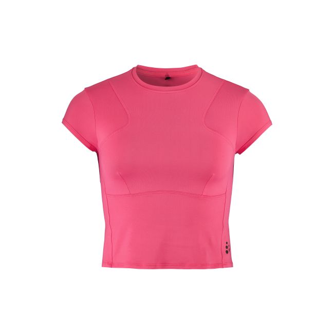 Craft ADV Tone Cropped Tee W – Tricou scurt de antrenament - Roz