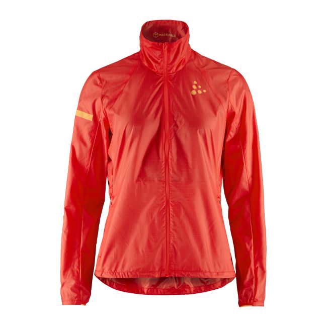Craft PRO Hypervent Jacket 2 W – Geacă de alergare ultraușoară - Roșu (484000)