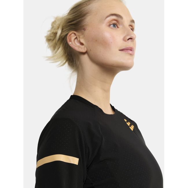 Craft PRO Hypervent LS Wind Top 2 W – Bluză de alergare anti-vânt ultraușoară - Negru