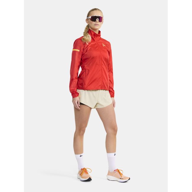 Craft PRO Hypervent Jacket 2 W – Geacă de alergare ultraușoară - Roșu (484000)