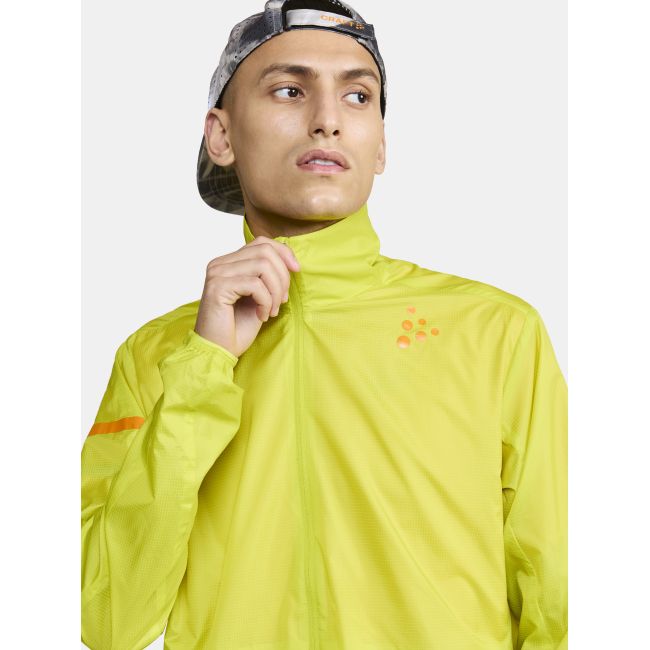 Craft PRO Hypervent Jacket 2 – Geacă de alergare ultraușoară - Galben