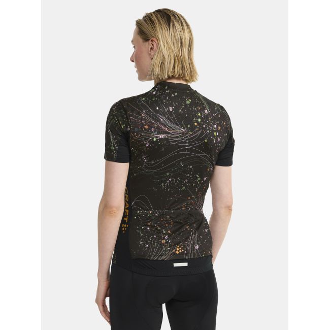Craft ADV Endur Graphic Jersey W – Tricou de ciclism cu imprimeu - Negru