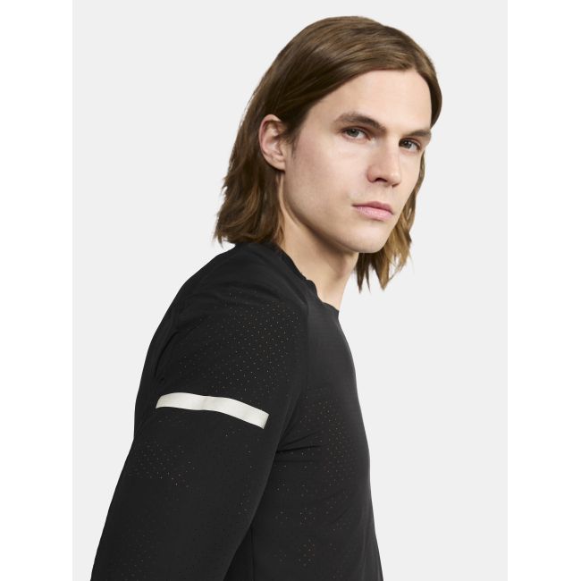 Craft PRO Hypervent LS Wind Top 2 – Bluză de alergare anti-vânt ultraușoară - Negru