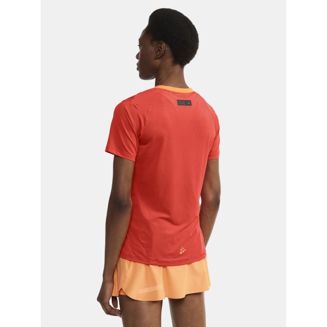 Craft PRO Hypervent Tee 2 W – Tricou de alergare ultraușor - Roșu