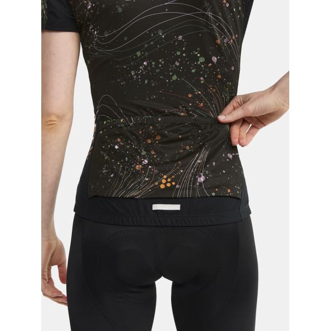Craft ADV Endur Graphic Jersey W – Tricou de ciclism cu imprimeu - Negru