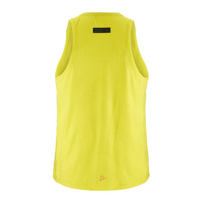 Craft PRO Hypervent Singlet 2 – Maiou de alergare ultraușor - Galben