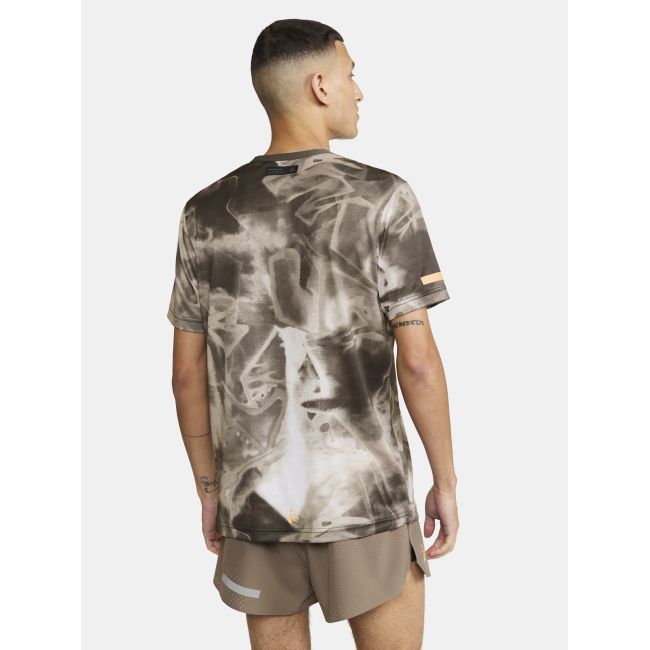 Craft PRO Hypervent Jacquard Tee – Tricou de alergare jacquard - Maro