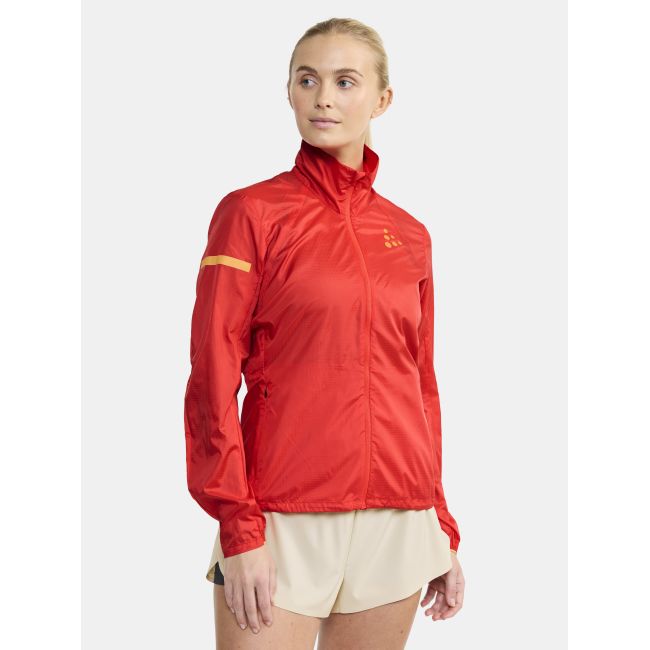 Craft PRO Hypervent Jacket 2 W – Geacă de alergare ultraușoară - Roșu (484000)