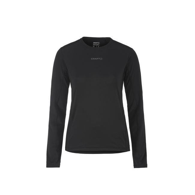 Craft ADV Essence LS Tee 2 W – Bluză tehnică cu mânecă lungă - Negru