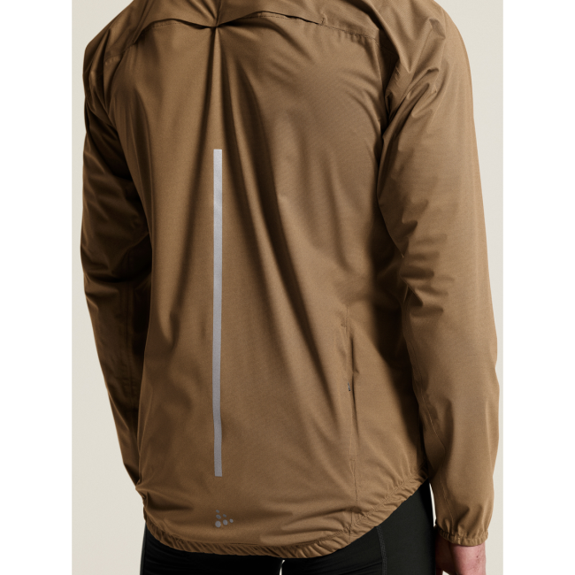 Craft ADV Endur Hydro Jacket – Geacă de ploaie de ciclism - Maro